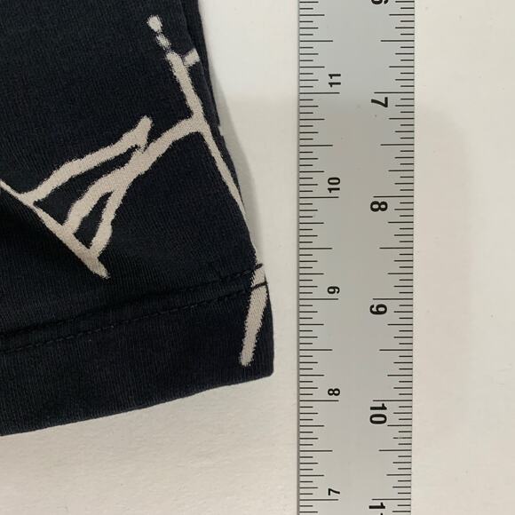 Persona S Mens Cracked Glass Black White Pull On Sweat Shorts Y2K 90s Grunge - Picture 6 of 8